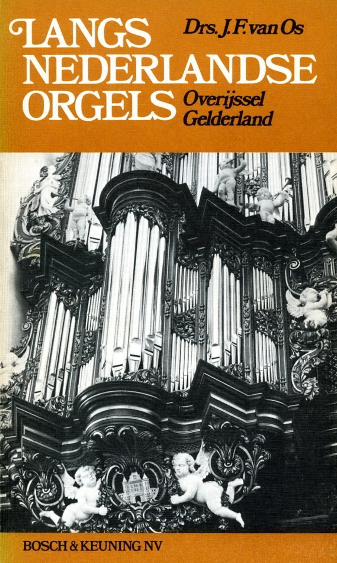 Cover van Van Os' 'Langs Nederlandse orgels'