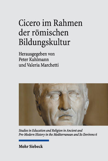cover boek Cicero im Rahmen der römischen Bildungskultur