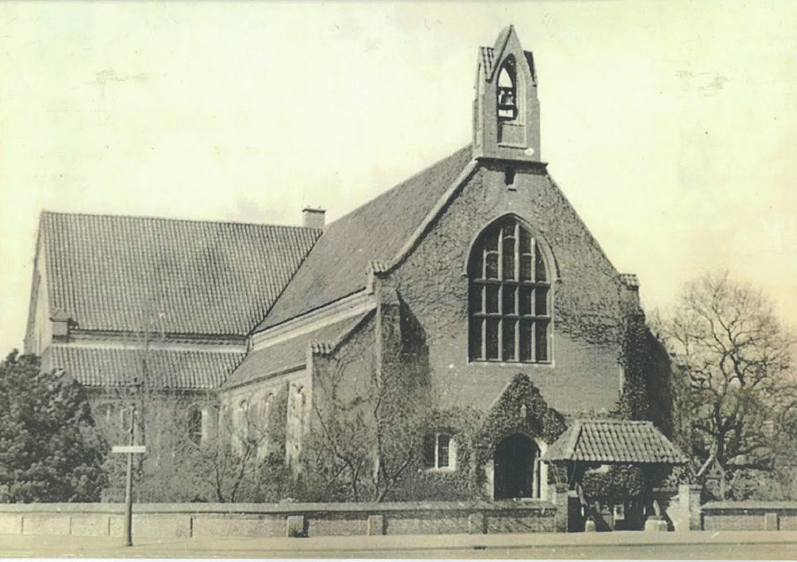 Duinoordkerk, Den Haag. Ongeveer 1920.
