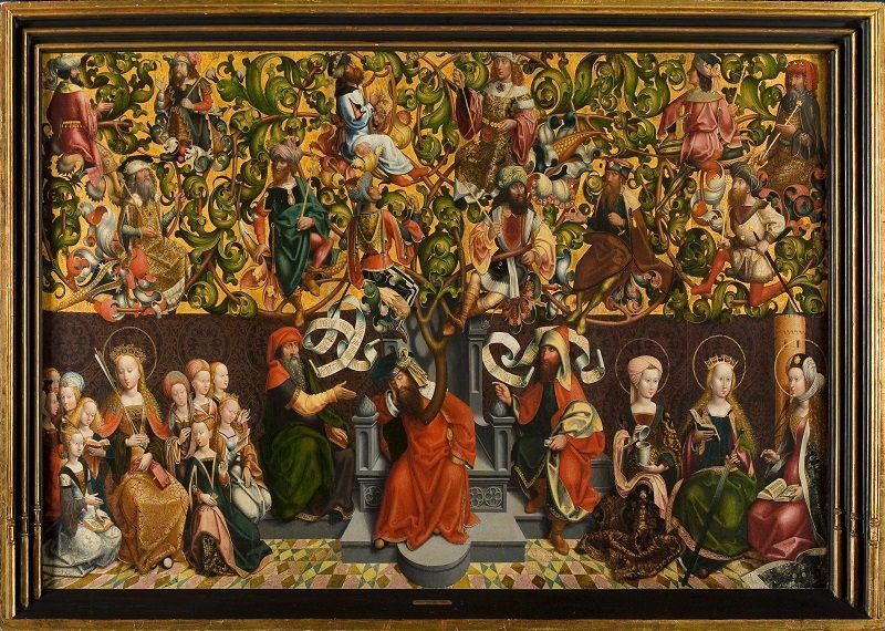 Schilderij 'De boom van Jesse'