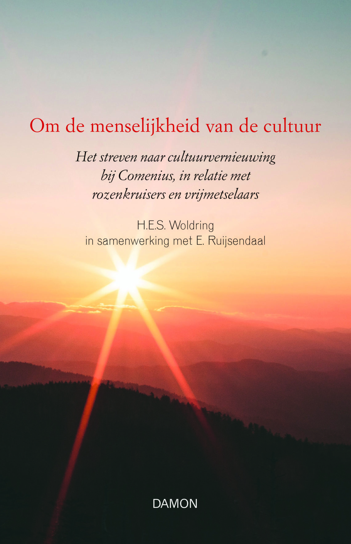 cover van 'Om de menselijk van de cultuur' geschreven door Woldring in samenwerking met Ruijsendaal