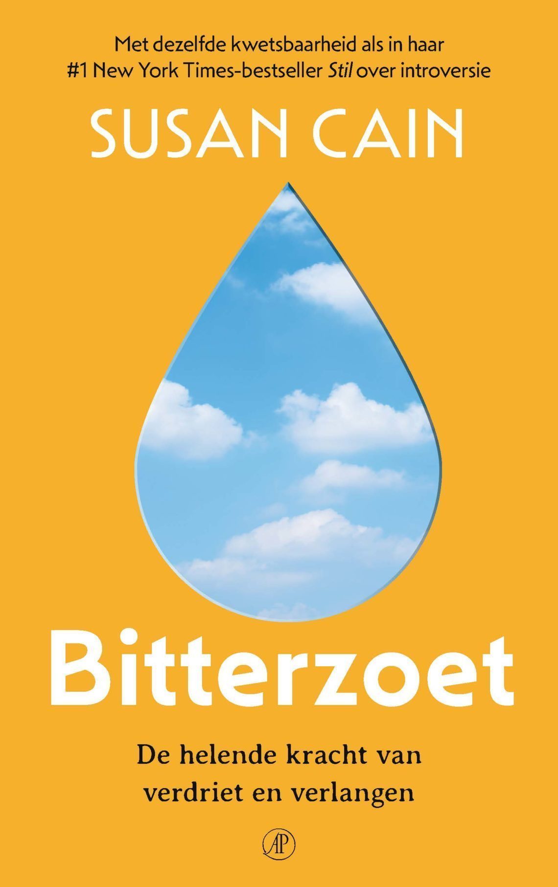 Cover van Bitterzoet, de helende kracht van verdriet en verlangen, geschreven door Susan Cain. 