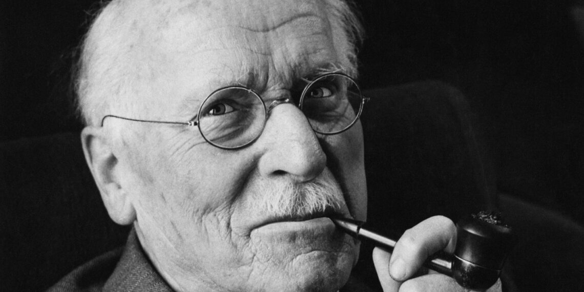Portret van Carl Gustav Jung