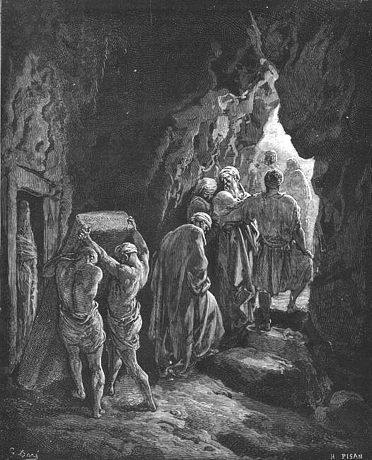 De begrafenis van Sara. Gustav Doré.