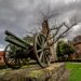 Remains of european military history in belgian village of Warneton, former battlefield site of Western frontline during First World War.